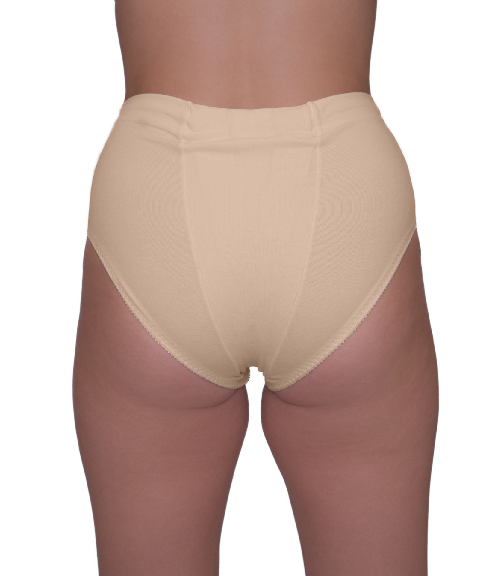 Underworks Vulvar Varicosity and Prolapse Support Boy-Leg Brief with Groin  Compression Bands and Hot & Cold Therapy Gel Pad, White Small 