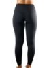 Underworks Black Vulvar Varicosity Support Mid-Rise Leggings - Yoga Pants