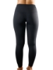 Underworks Black Vulvar Varicosity Support Mid-Rise Leggings - Yoga Pants