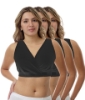 Underworks Black Arthritis Sleep and Leisure Bra, Medical bra