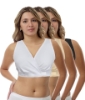 Underworks Arthritis Hook and Loop Front Velcro Closure Sleep and Leisure Bra - Breastfeeding Bra