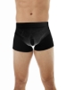 Underworks selling lower abdominal hernia support garments, belts and brief in black
