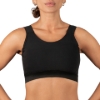 Underworks Extreme MagiCotton Black Sports and Binding Bra